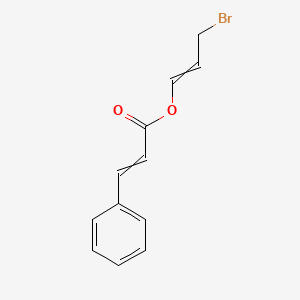 3-Bromoprop-1-en-1-yl 3-phenylprop-2-enoate