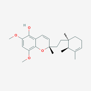 molecular formula C23H32O4 B1263390 Metachromin T 