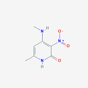 6-Methyl-4-(methylamino)-3-nitropyridin-2(1H)-one