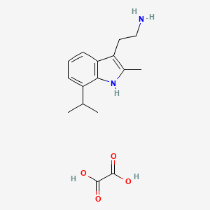 2-(7-Isopropyl-2-methyl-1H-indol-3-YL)ethanamine oxalate