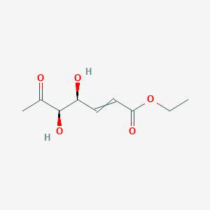 ethyl (4S,5R)-4,5-dihydroxy-6-oxohept-2-enoate