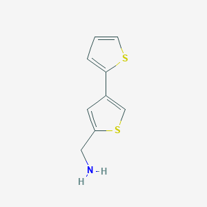 [2,3'-Bithiophen]-5'-ylmethanamine