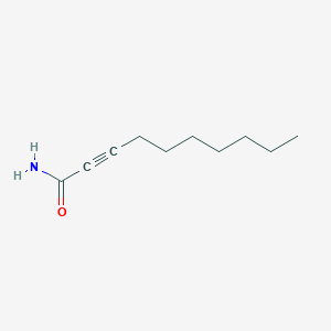 molecular formula C10H17NO B12634185 Dec-2-ynamide CAS No. 920287-03-2