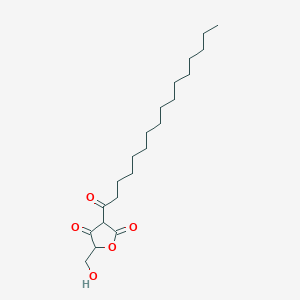 5-(Hydroxymethyl)-3-(1-oxohexadecyl)oxolane-2,4-dione