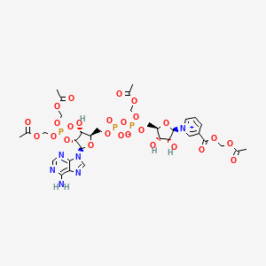 Nicotinic acid adenine dinucleotide phosphate acetoxymethyl ester