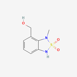 7-(Hydroxymethyl)-1-methyl-1,3-dihydrobenzo[c][1,2,5]thiadiazole 2,2-dioxide