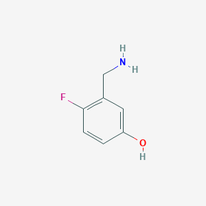 3-(Aminomethyl)-4-fluorophenol