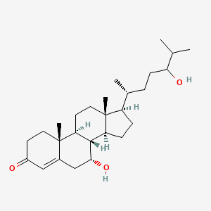 7alpha,24-Dihydroxycholest-4-en-3-one