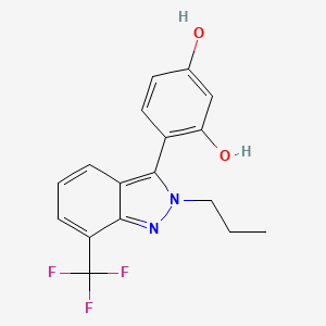 1,3-Benzenediol, 4-[2-propyl-7-(trifluoroMethyl)-2H-indazol-3-yl]-