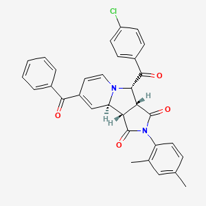 molecular formula C32H25ClN2O4 B12634329 C32H25ClN2O4 