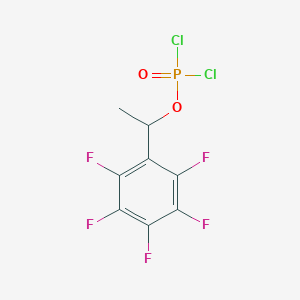 1-(Pentafluorophenyl)ethyl phosphorodichloridate