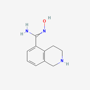 n'-Hydroxy-1,2,3,4-tetrahydroisoquinoline-5-carboximidamide