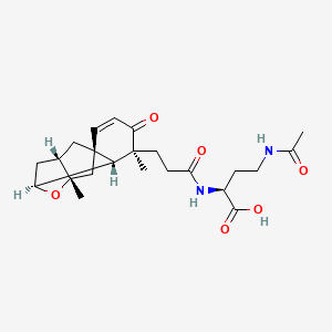 molecular formula C23H32N2O6 B1263437 Platensimide A 