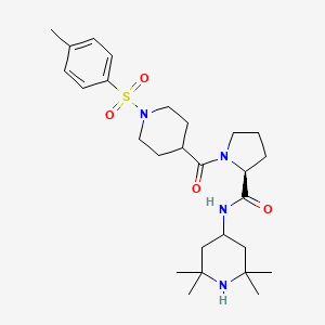 molecular formula C27H42N4O4S B12634426 C27H42N4O4S 