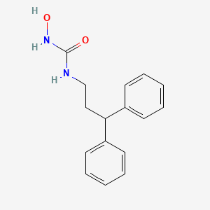 N-(3,3-Diphenylpropyl)-N'-hydroxyurea