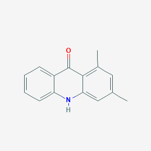 molecular formula C15H13NO B12634492 1,3-Dimethylacridine-9(10H)-one 