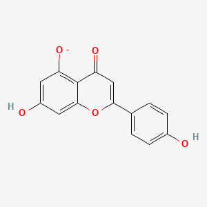molecular formula C15H9O5- B1263450 Apigenin-7-olate 