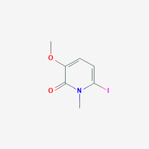 6-Iodo-3-methoxy-1-methylpyridin-2-one