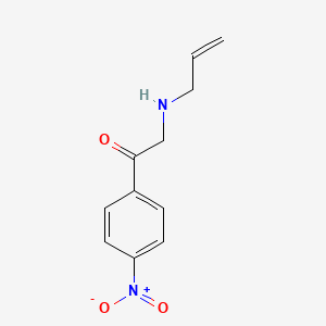 1-(4-Nitrophenyl)-2-[(prop-2-en-1-yl)amino]ethan-1-one