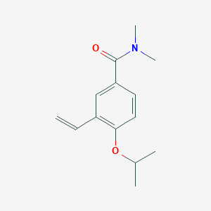 3-Ethenyl-N,N-dimethyl-4-[(propan-2-yl)oxy]benzamide