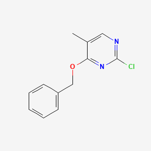 2-Chloro-5-methyl-4-phenylmethoxypyrimidine