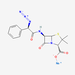 molecular formula C16H16N5NaO4S B1263468 Longatren (TN) 