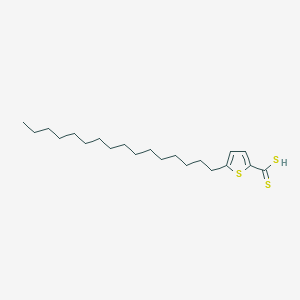 5-Hexadecylthiophene-2-carbodithioic acid