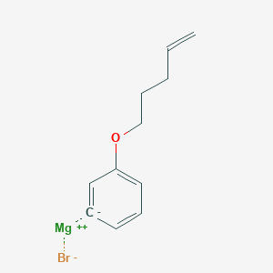 Magnesium;pent-4-enoxybenzene;bromide