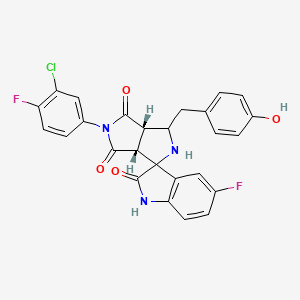 molecular formula C26H18ClF2N3O4 B12634741 C26H18ClF2N3O4 