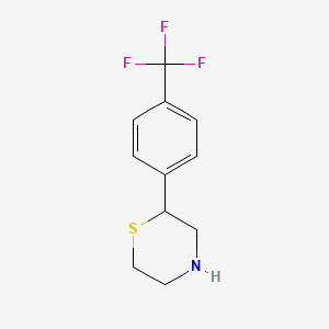 2-[4-(Trifluoromethyl)phenyl]thiomorpholine