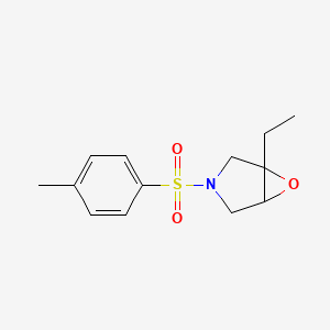 1-Ethyl-3-(4-methylbenzene-1-sulfonyl)-6-oxa-3-azabicyclo[3.1.0]hexane