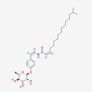 molecular formula C31H49NO6 B1263477 myxotyroside A 