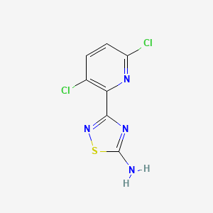 3-(3,6-Dichloropyridin-2-yl)-1,2,4-thiadiazol-5-amine