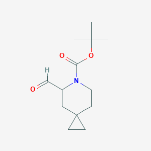 Tert-butyl 5-formyl-6-azaspiro[2.5]octane-6-carboxylate