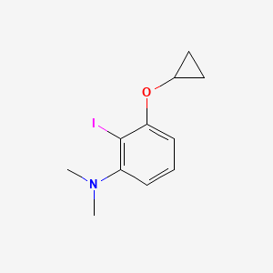 3-Cyclopropoxy-2-iodo-N,N-dimethylaniline