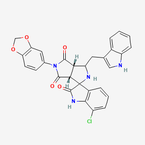 molecular formula C29H21ClN4O5 B12634867 C29H21ClN4O5 