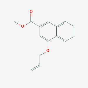 2-Naphthalenecarboxylic acid, 4-(2-propen-1-yloxy)-, methyl ester