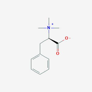 molecular formula C12H17NO2 B1263491 D-苯丙氨酸甜菜碱 