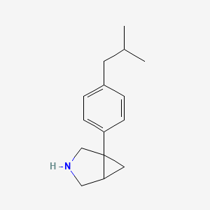 1-[4-(2-Methylpropyl)phenyl]-3-azabicyclo[3.1.0]hexane