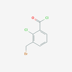 3-(Bromomethyl)-2-chlorobenzoyl chloride