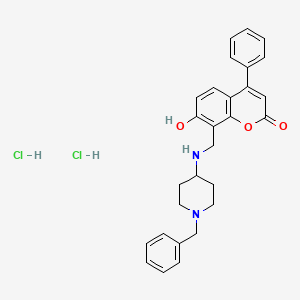 molecular formula C28H30Cl2N2O3 B12635011 C28H30Cl2N2O3 