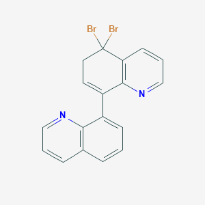 5,5-Dibromo-8,8-biquinoline