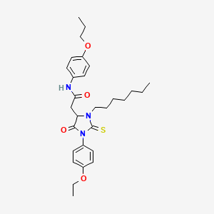 molecular formula C29H39N3O4S B12635166 C29H39N3O4S 