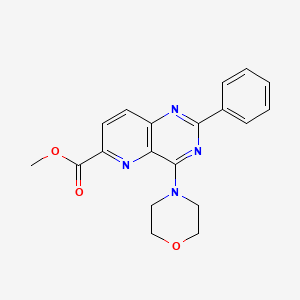 Methyl 4-morpholin-4-yl-2-phenylpyrido[3,2-d]pyrimidine-6-carboxylate