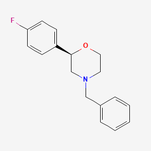 (2R)-4-benzyl-2-(4-fluorophenyl)morpholine