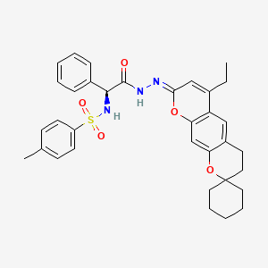 molecular formula C34H37N3O5S B12635213 C34H37N3O5S 