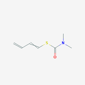 molecular formula C7H11NOS B12635219 S-Buta-1,3-dien-1-yl dimethylcarbamothioate CAS No. 919477-07-9