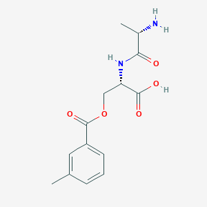 L-Alanyl-O-(3-methylbenzoyl)-L-serine