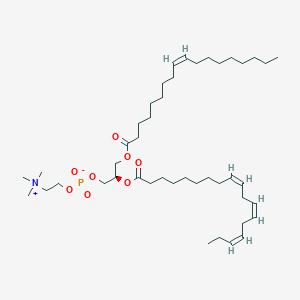 molecular formula C44H80NO8P B1263538 PC(18:1(9Z)/18:3(9Z,12Z,15Z)) 