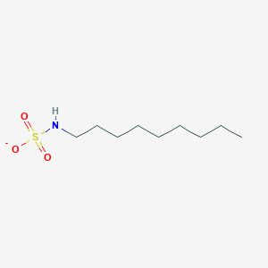 molecular formula C9H20NO3S- B1263543 壬基磺酸盐 